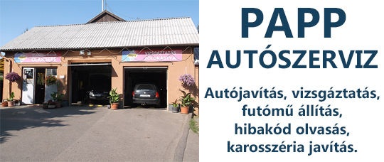 papp autószerviz pécel